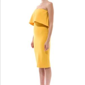 Likely Yellow Driggs Dress